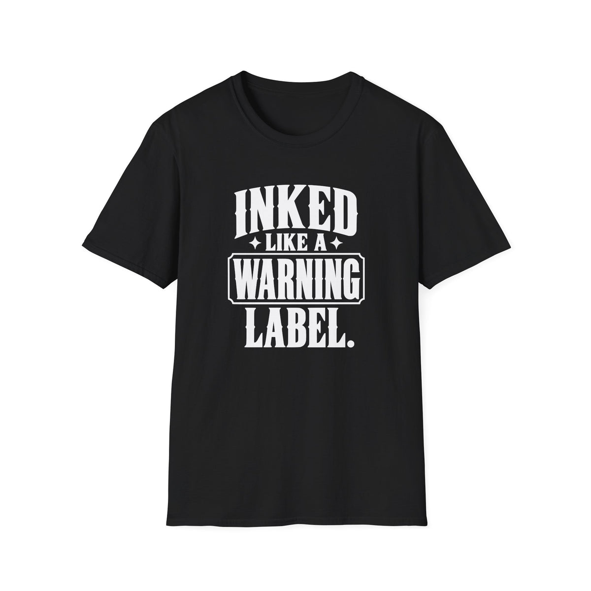 Inked Warning Label