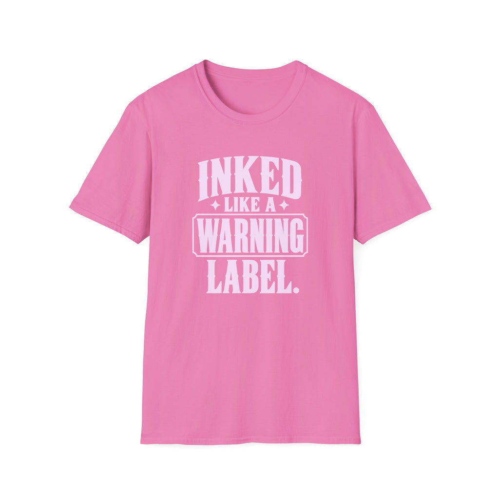 Inked Warning Label