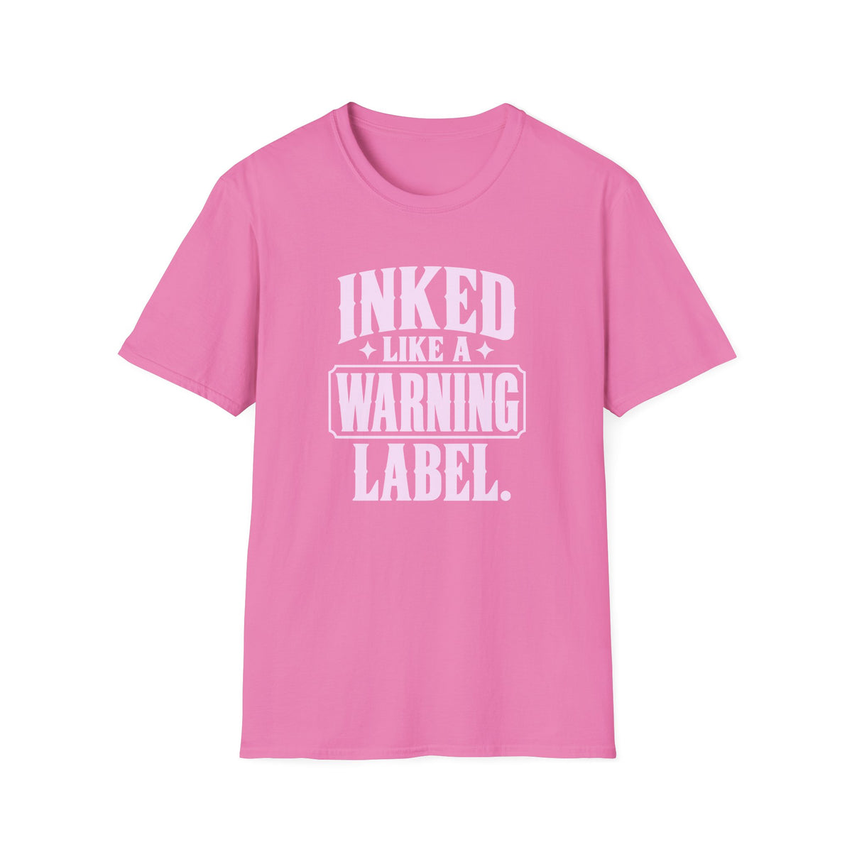 Inked Warning Label