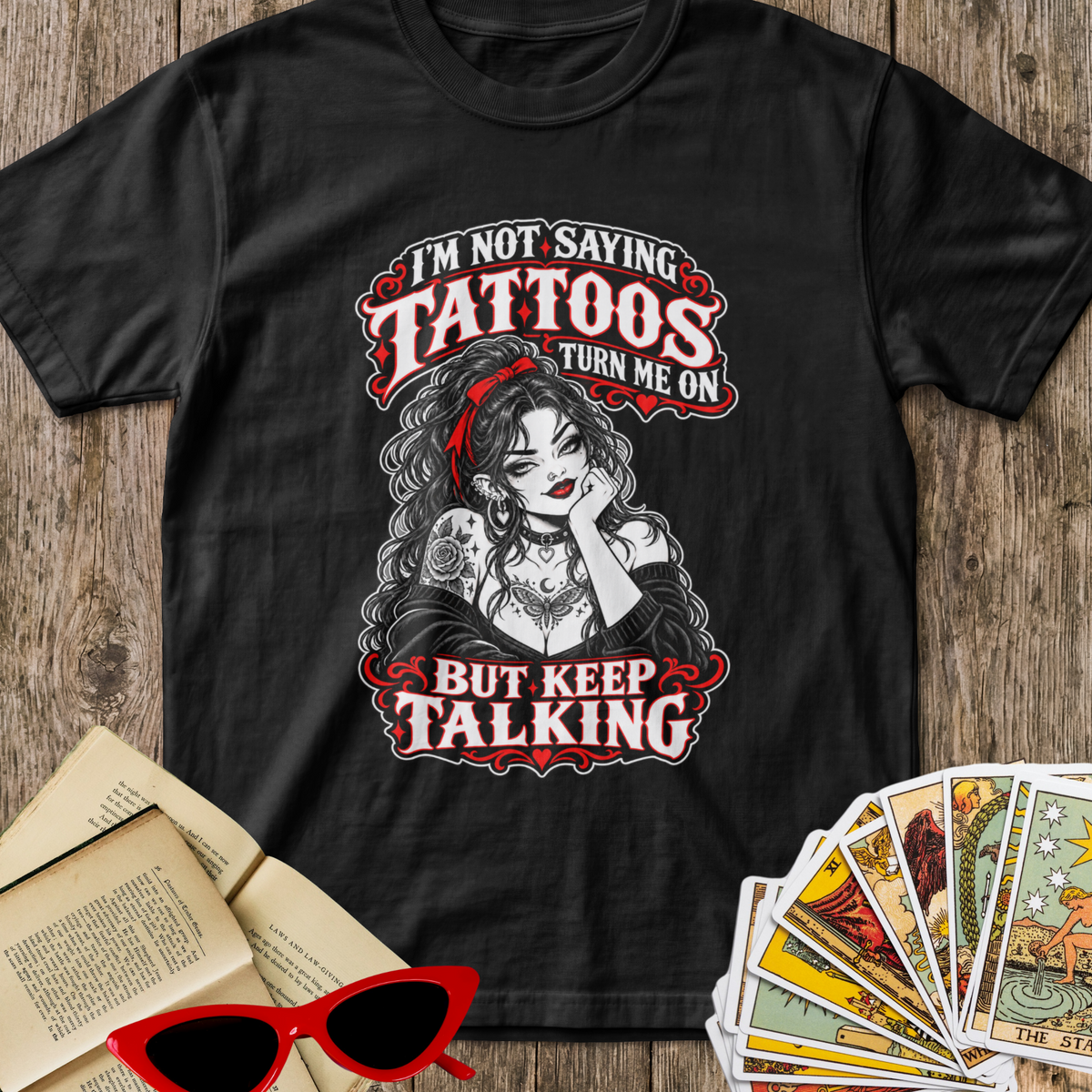 Tattoos But Keep Talking