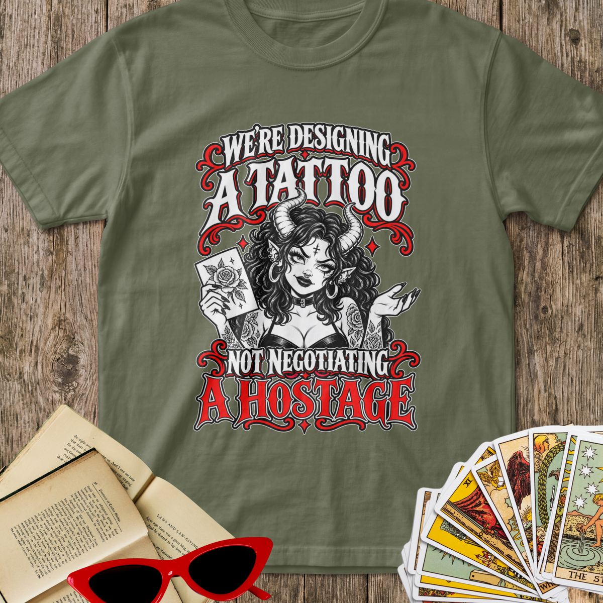 Tattoo Hostage Negotiator