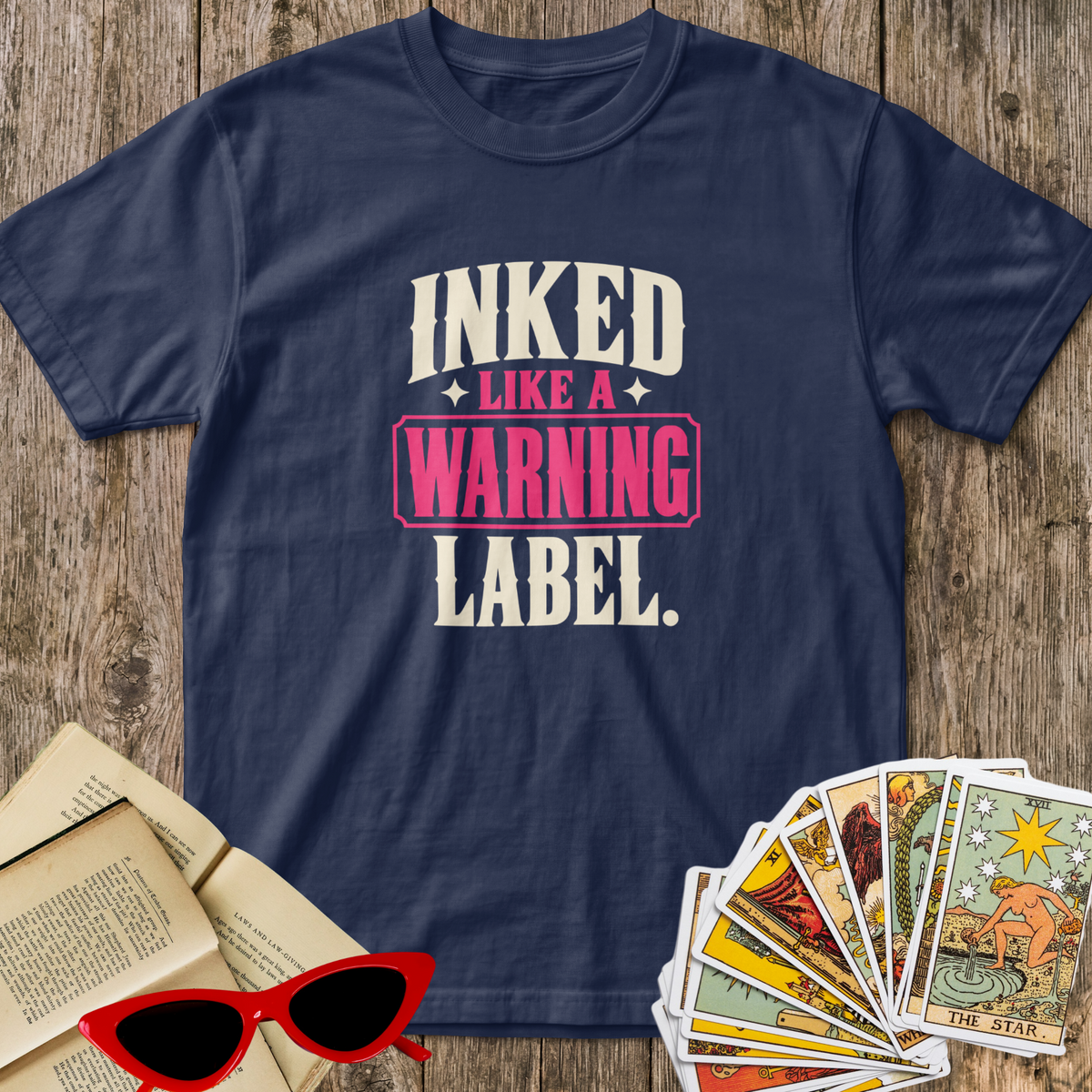 Inked Warning Label