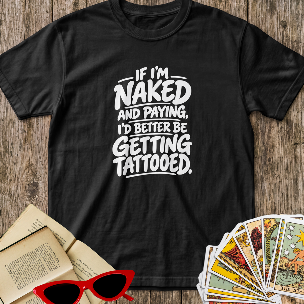 Naked And Paying